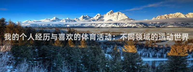 3377体育官网下载娱乐:我的个人经历与喜欢的体育活动:不同